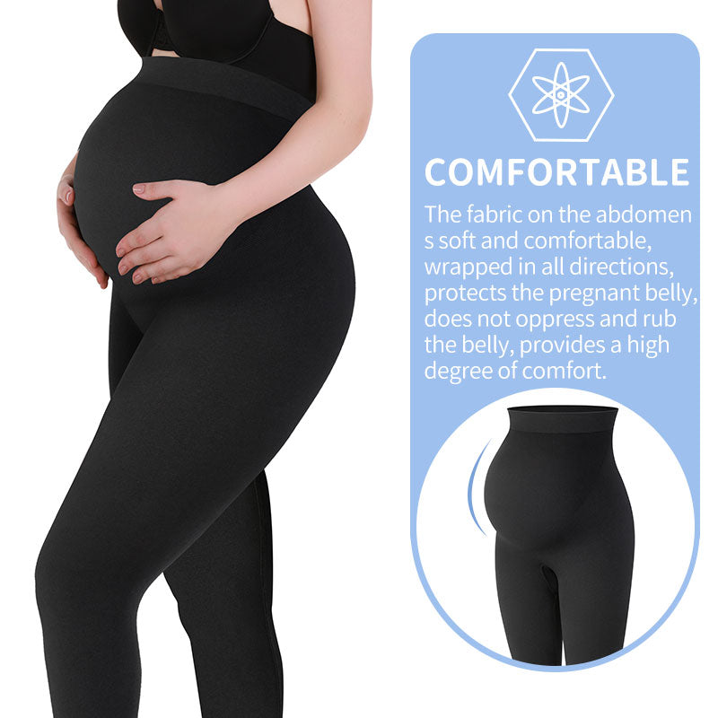 Maternity Leggings High Waist Belly Support for Pregnant Women