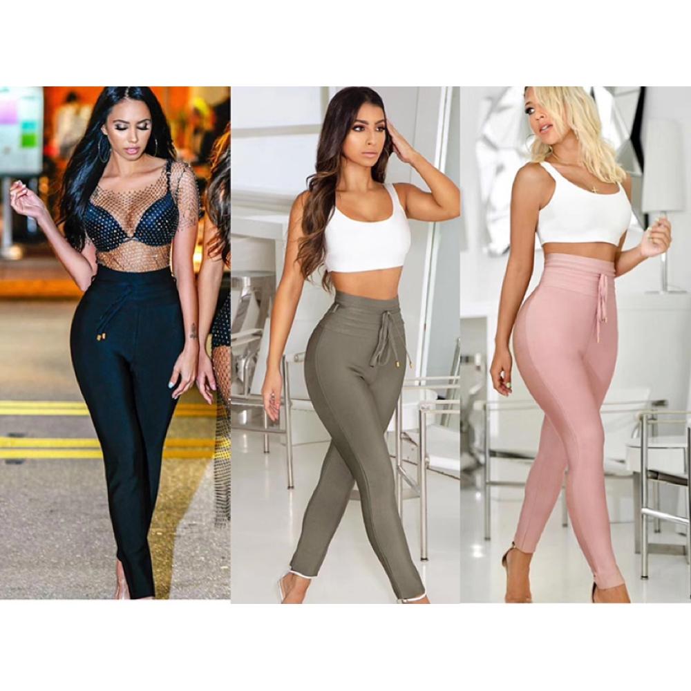 Bandage Pants in 9 different Colors and High Waist