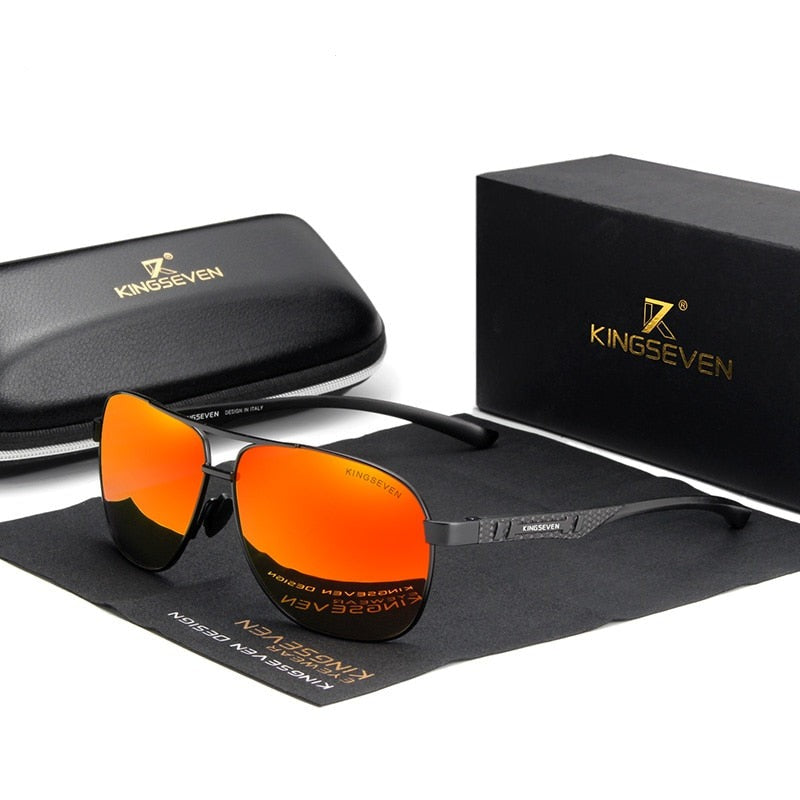 Brand Aluminum Sunglasses Polarized UV400 Mirror Sun Glasses