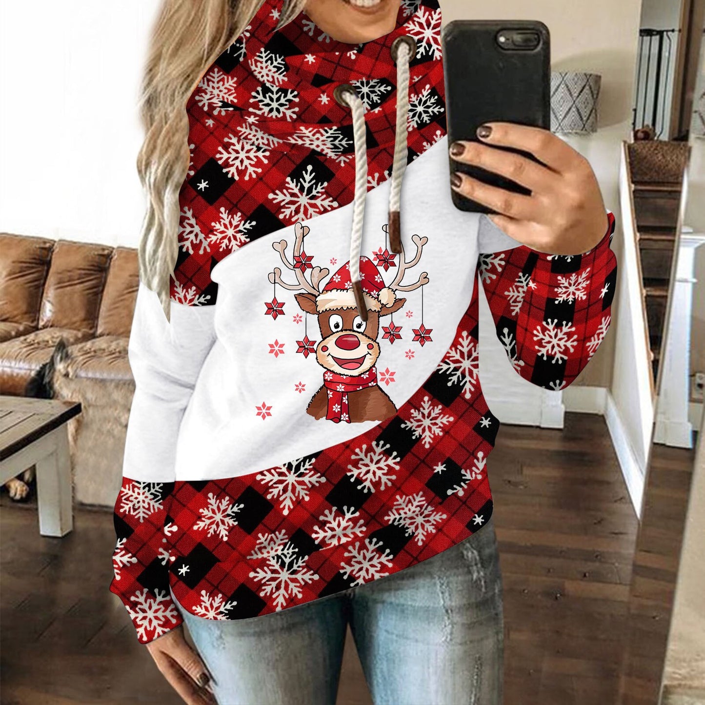 Pullover Christmas Sweater Coat Winter Warm