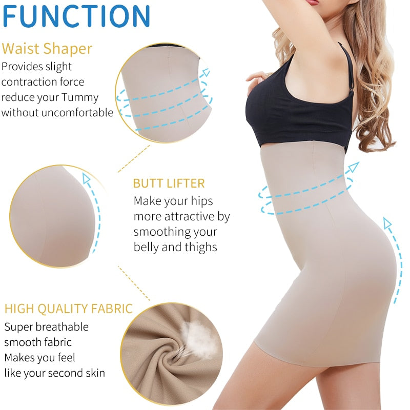 High Waist Tummy Control Slips Body and Butt Shaper Lifter