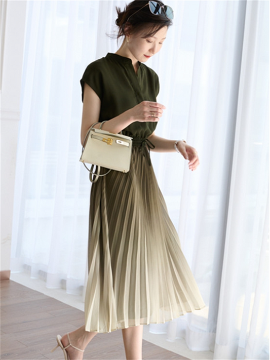 Elegant Summer's Dress 2022 Shirt Dress Long Evening