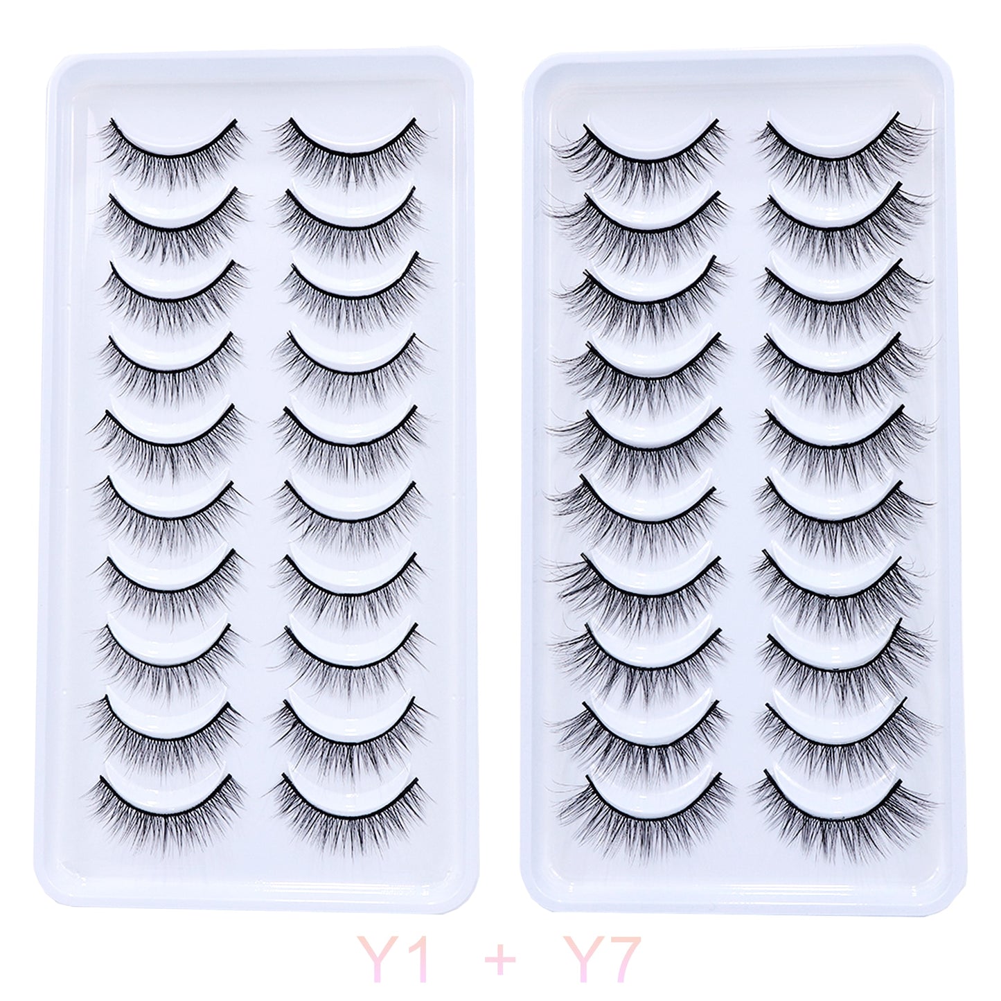 5 to 20 Pairs 3D Mink Lashes Natural Eyelashes