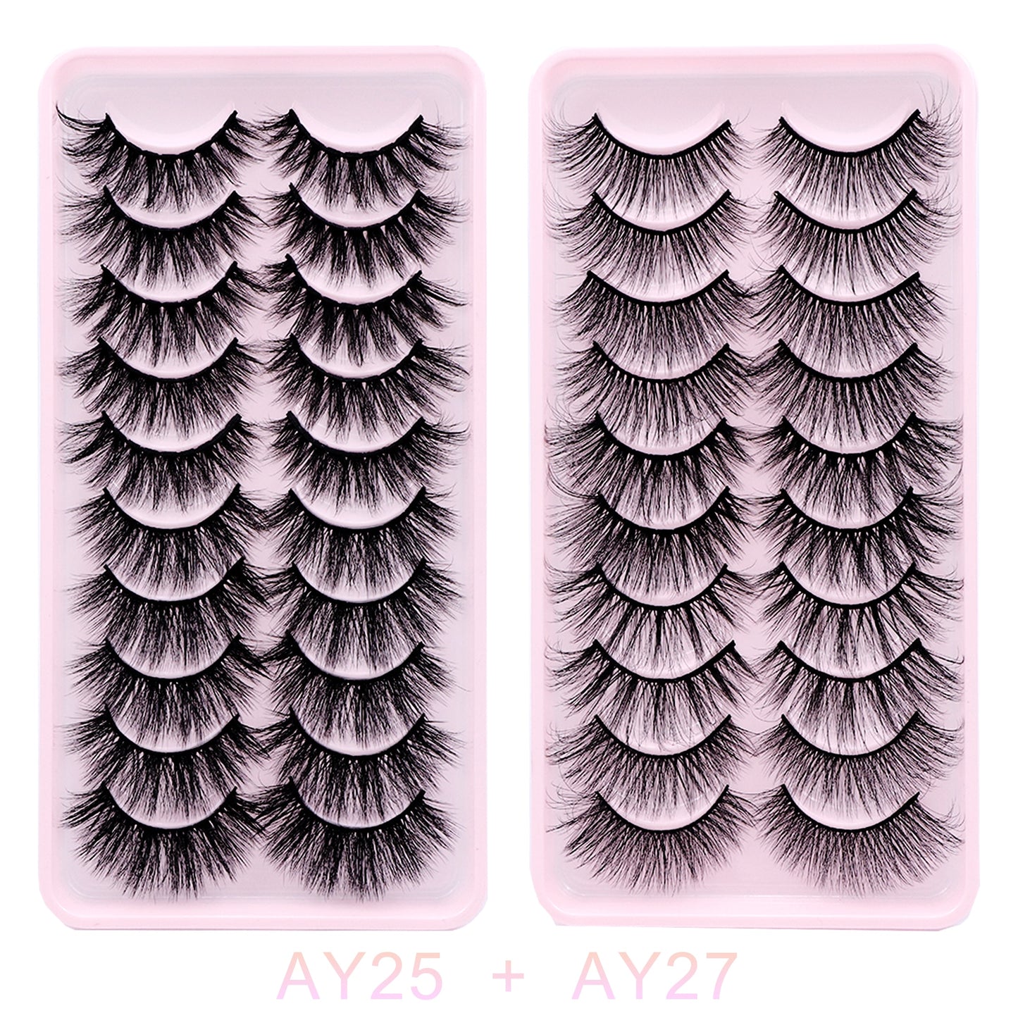 5 to 20 Pairs 3D Mink Lashes Natural Eyelashes