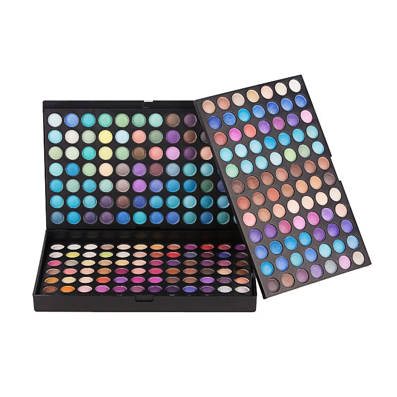 Huge Makeup Kit in 120 Colors with Eye Shadow Powder Blusher Lipstick Foundation Puff Flour