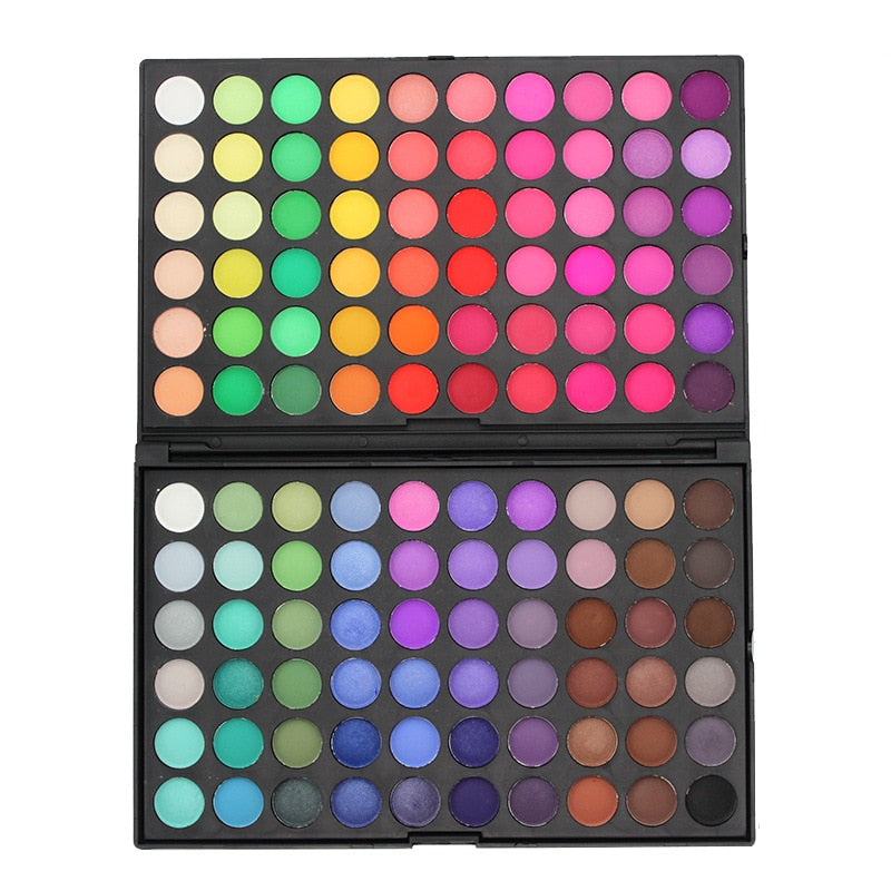 Huge Makeup Kit in 120 Colors with Eye Shadow Powder Blusher Lipstick Foundation Puff Flour