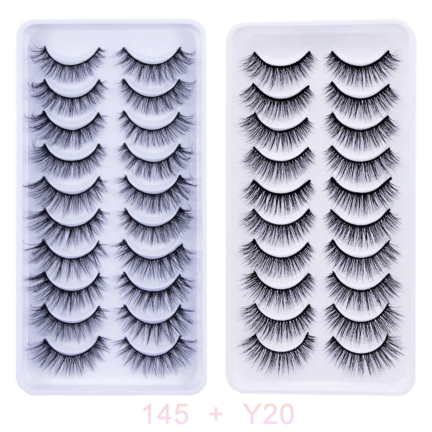 5 to 20 Pairs 3D Mink Lashes Natural Eyelashes