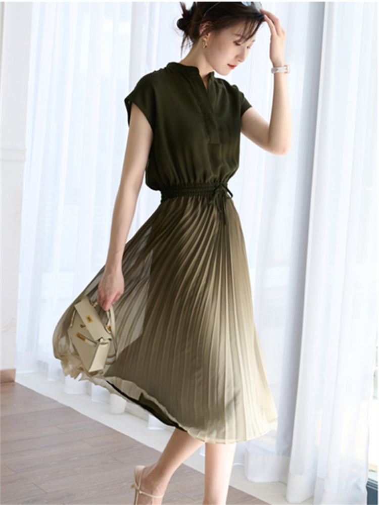 Elegant Summer's Dress 2022 Shirt Dress Long Evening