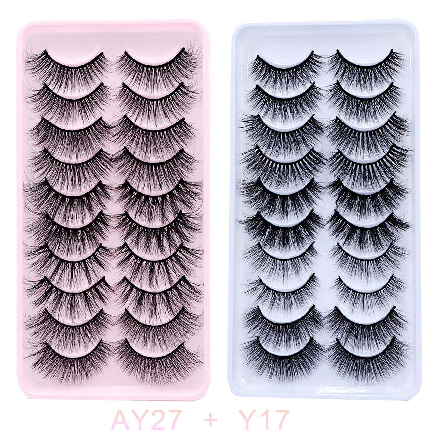 5 to 20 Pairs 3D Mink Lashes Natural Eyelashes