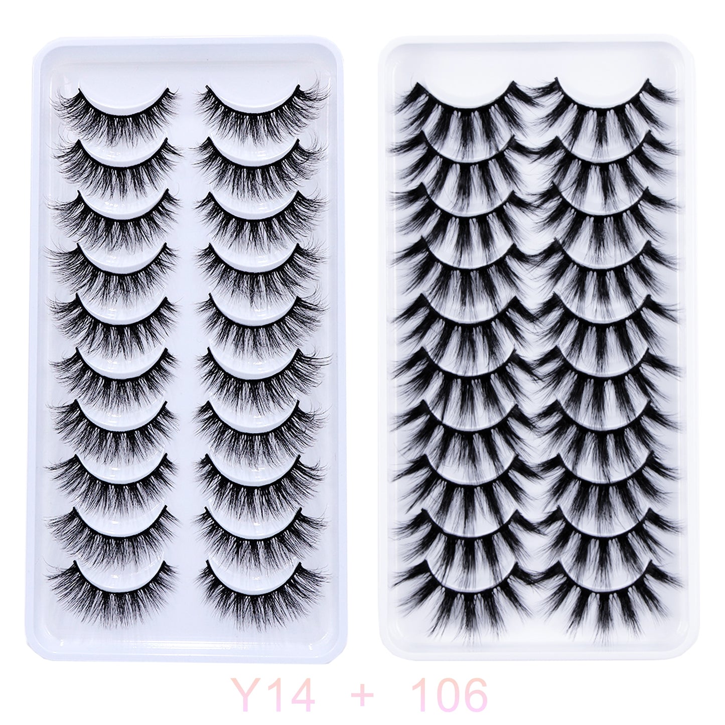 5 to 20 Pairs 3D Mink Lashes Natural Eyelashes